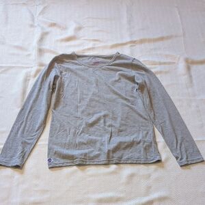 Champion Women's Gray Long Sleeve Top